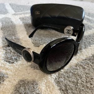 Chanel Bouton Collection Sunglasses - AUTHENTIC
